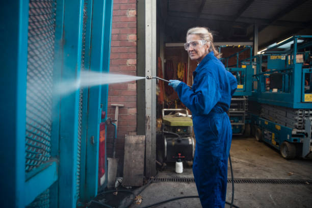 Pressure Washing Brick in Delft Colony, CA